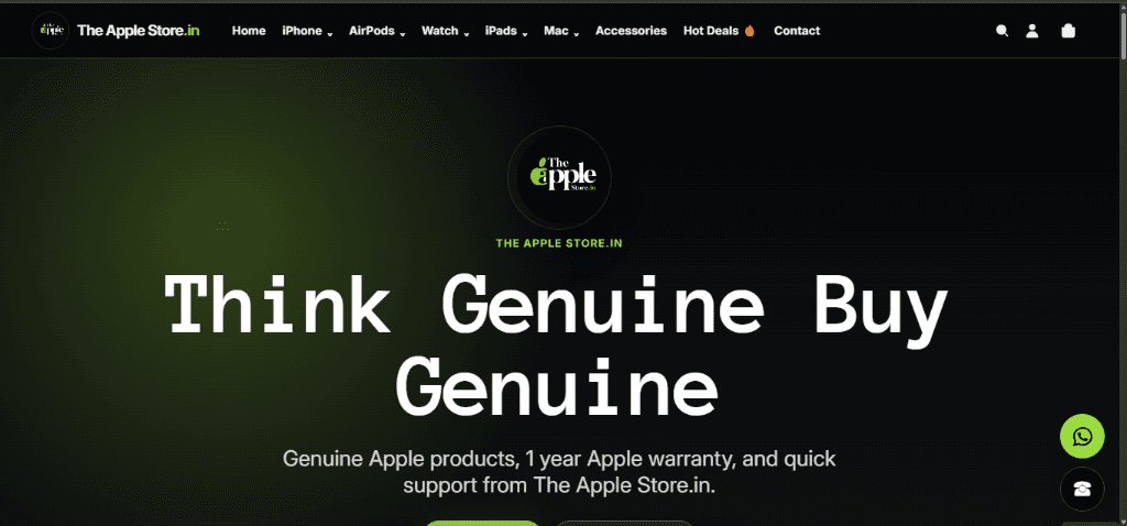 The Apple Store - E-Commerce Retail & Accessories